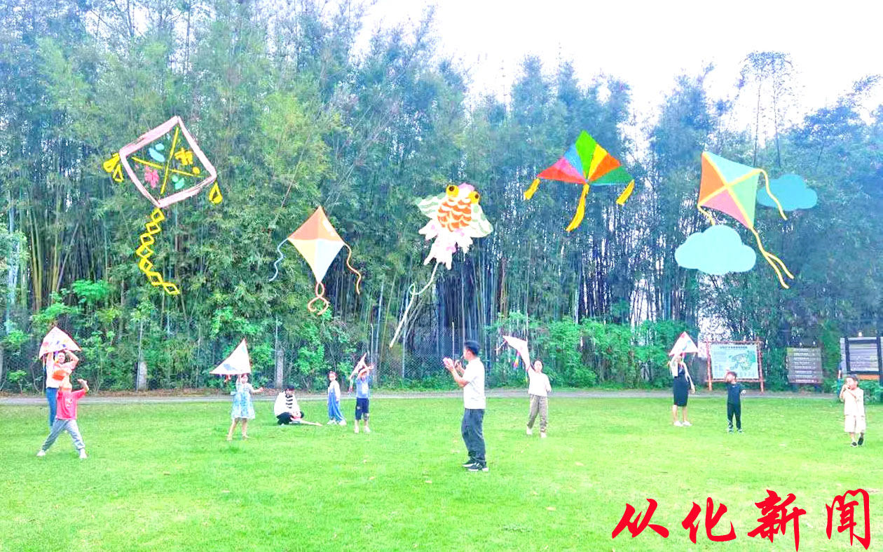 北纬23&deg;8&prime;森林营地游人放风筝.jpg