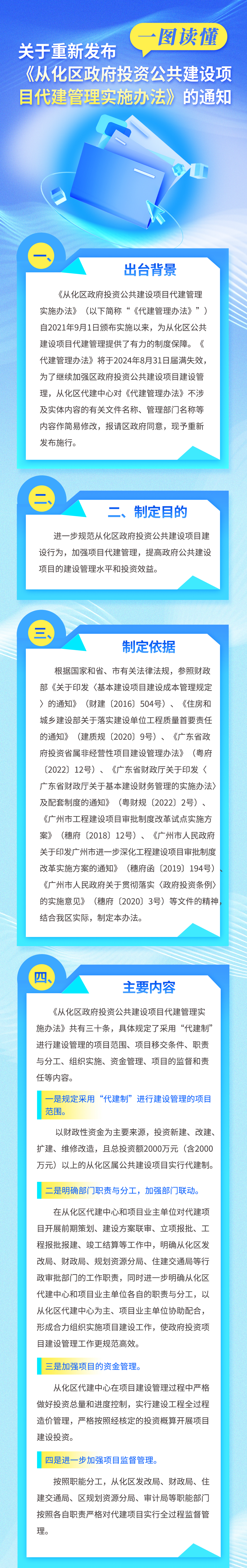 【一图读懂】关于重新发布《从化区政府投资公共建设项目代建管理实施办法》的通知(1).jpg