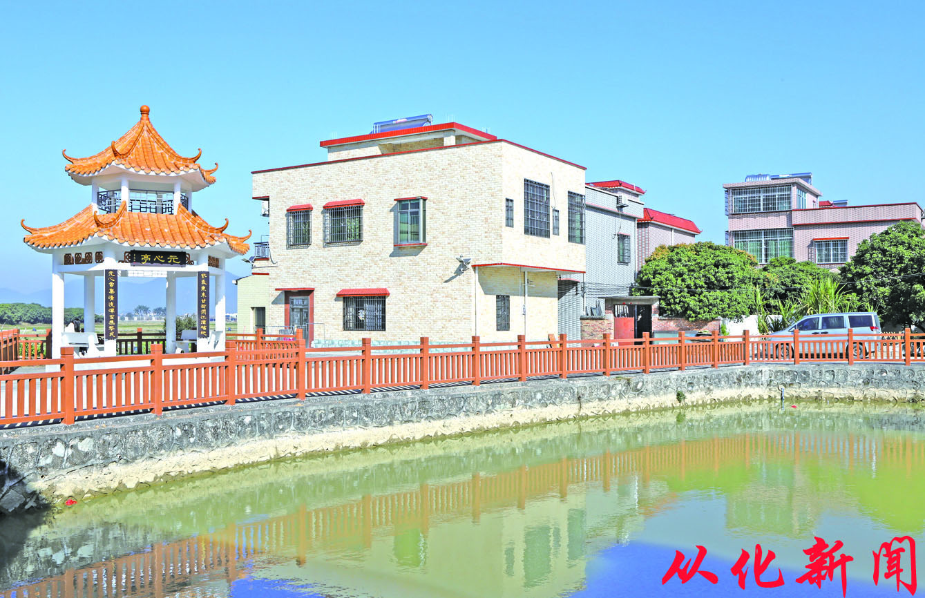 我区大力提升美丽乡村村容村貌及人居环境水平。图为鳌头镇高平村一栋栋崭新的农房。邝健华摄.jpg