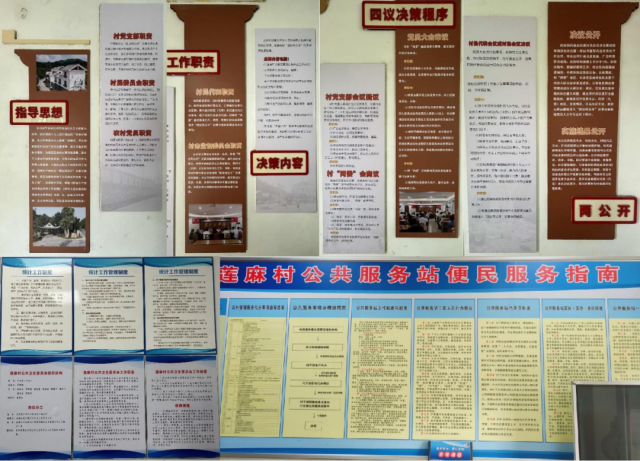 莲麻村各项规章制度